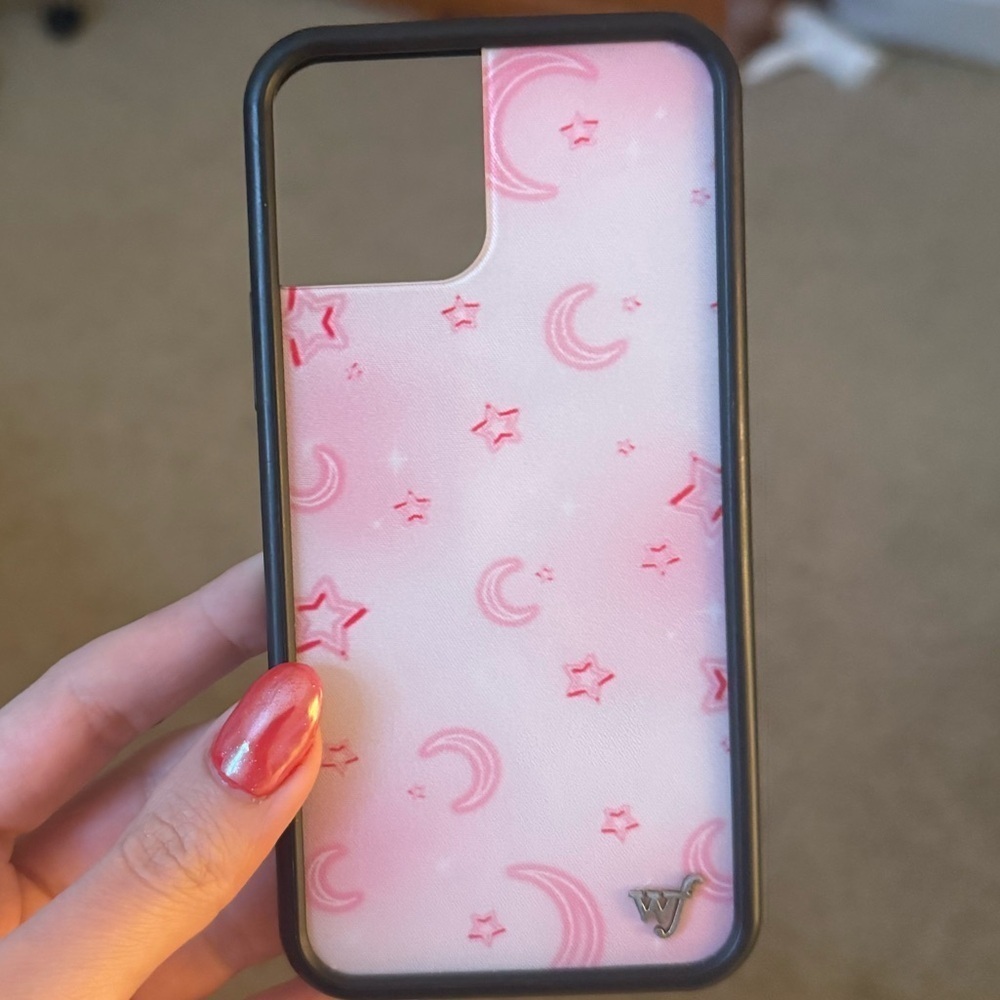 Wildflower iPhone 12 Pink Star and Moon Case